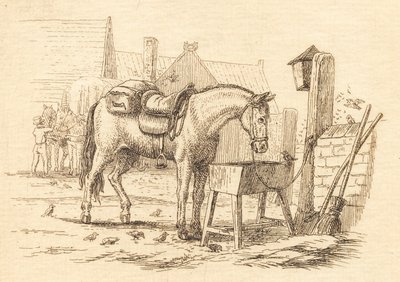 Illustration til "Halvhundrede Fabler for Børn" af Hey af Martinus Rørbye