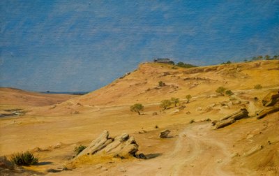 Udsigt fra Girgenti af Martinus Rorbye