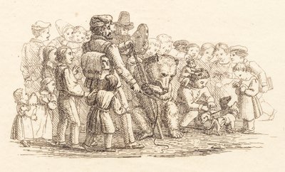 Illustration til "Halvhundrede Fabler for Børn" af Hey af Martinus Rørbye