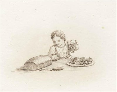 Illustration til "Halvhundrede Fabler for Børn" af Hey af Martinus Rørbye