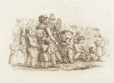 Illustration til "Halvhundrede Fabler for Børn" af Hey af Martinus Rørbye