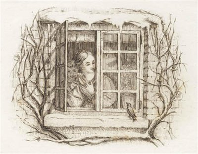 Illustration til "Halvhundrede Fabler for Børn" af Hey af Martinus Rørbye