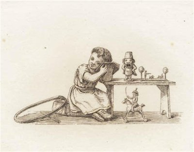 Illustration til "Halvhundrede Fabler for Børn" af Hey af Martinus Rørbye