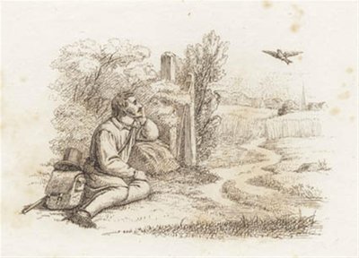 Illustration til "Halvhundrede Fabler for Børn" af Hey af Martinus Rørbye