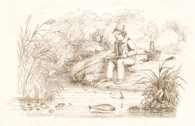 Illustration til "Halvhundrede Fabler for Børn" af Hey af Martinus Rørbye