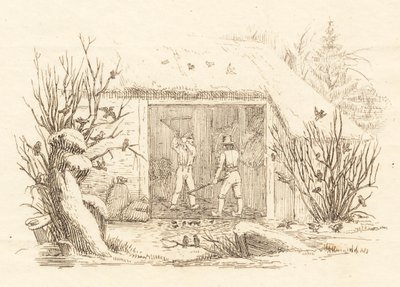 Illustration til "Halvhundrede Fabler for Børn" af Hey af Martinus Rørbye