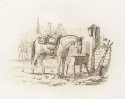 Illustration til "Halvhundrede Fabler for Børn" af Hey af Martinus Rørbye
