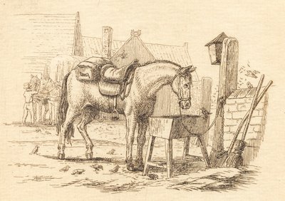 Illustration til "Halvhundrede Fabler for Børn" af Hey af Martinus Rørbye