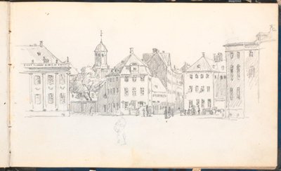 Parti fra Kgs. Nytorv af Martinus Rørbye