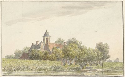 Påfuglehave ved Amstel af Martinus van der Jagt