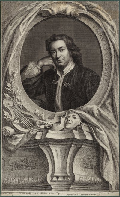 Portræt af Thomas Otway af Mary Beale
