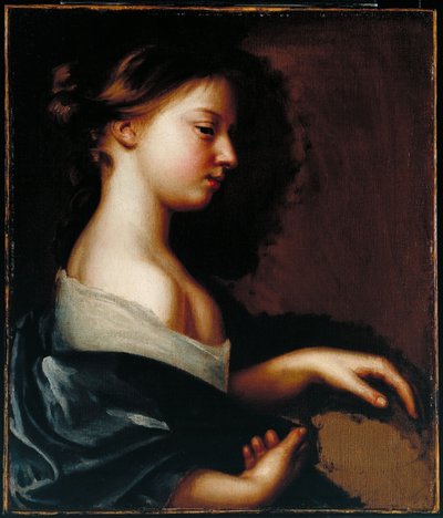 Portræt af en ung pige af Mary Beale
