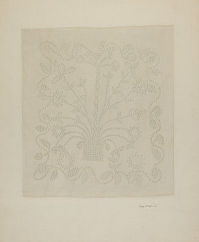 Håndvævet hør af Mary C. Davidson