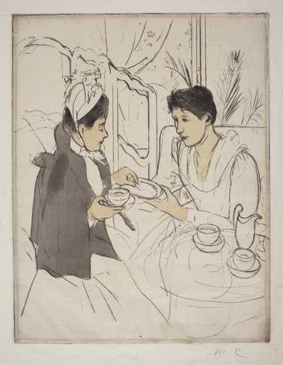 Eftermiddagste af Mary Cassatt