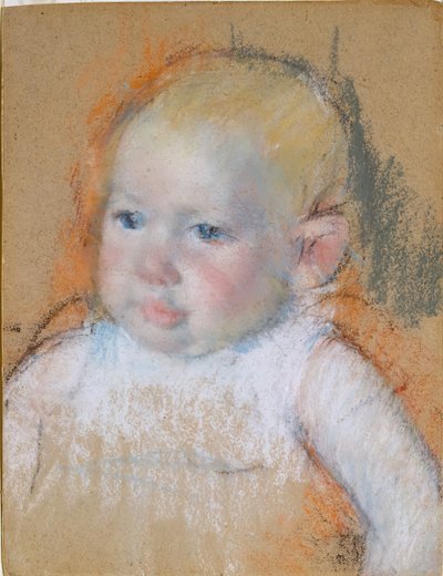 Baby Charles, 1900. af Mary Cassatt