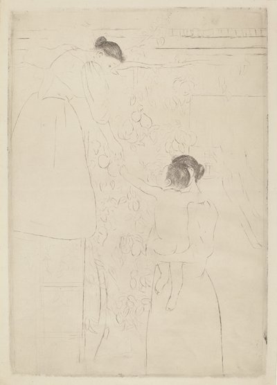 Indsamling af frugt af Mary Cassatt