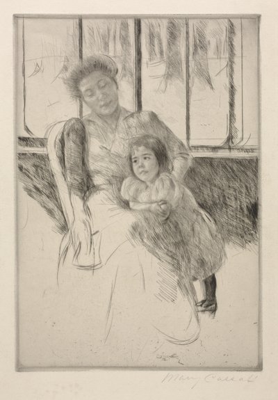 I konservatoriet, ca. 1901. af Mary Cassatt