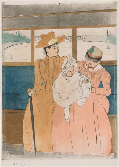 I omnibussen af Mary Cassatt