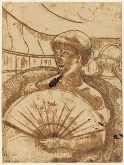 I operaboksen [verso] af Mary Cassatt