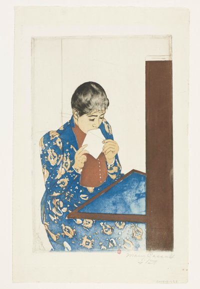 Brevet af Mary Cassatt