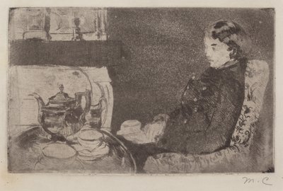 Lydia til Afternoon Tea af Mary Cassatt