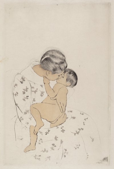Mors kys af Mary Cassatt