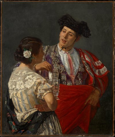Overrækkelse af panalen til tyrefægteren af Mary Cassatt
