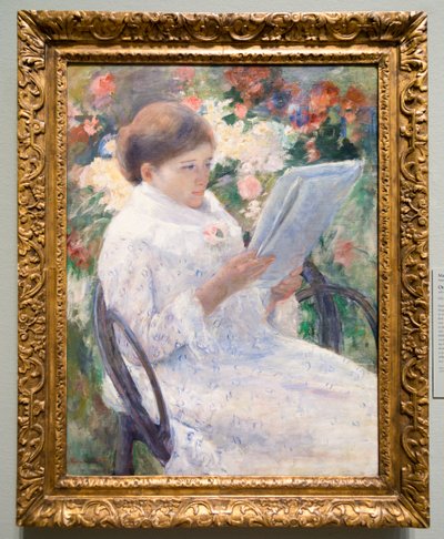 På en balkon af Mary Cassatt
