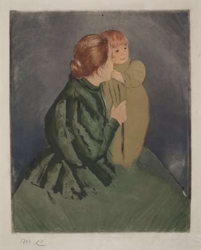 Bondemor og barn af Mary Cassatt