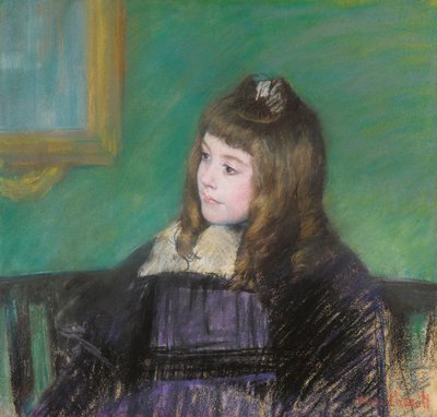 Portræt af Marie-Therese Gaillard af Mary Cassatt