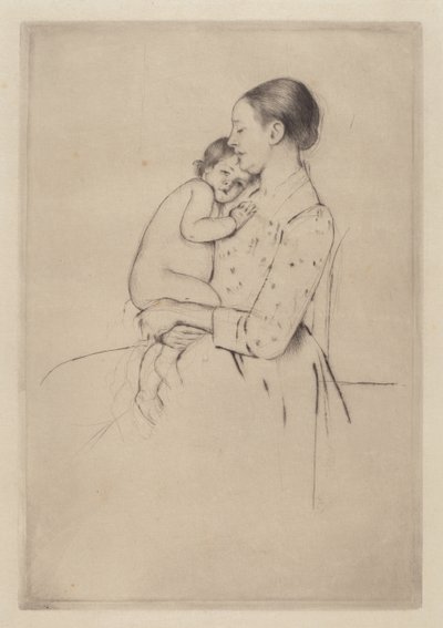 Quietude, c.1891 af Mary Cassatt