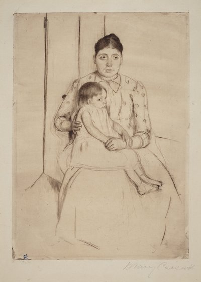 Hvile af Mary Cassatt