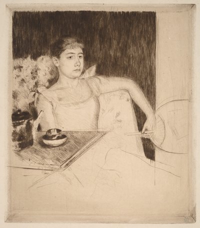 Te af Mary Cassatt