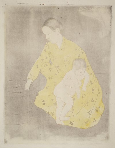 Badet af Mary Cassatt