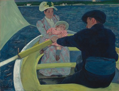 Selskabet i båden af Mary Cassatt