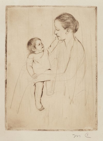 Kærtegnen af Mary Cassatt