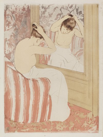 Coiffure af Mary Cassatt