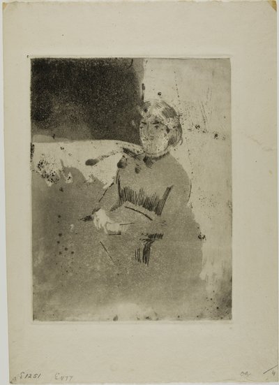 Hjørnet af sofaen (nr. 1) af Mary Cassatt