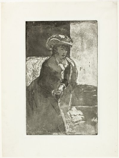 Sofaens hjørne, nr. 3 af Mary Cassatt