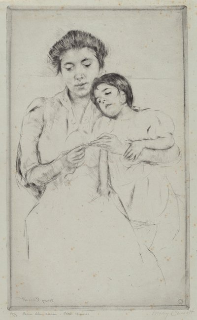 Hækletimen af Mary Cassatt