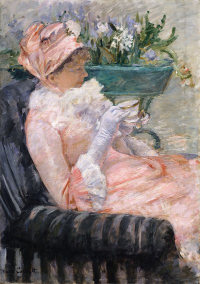 The Cup of Tea, c.1880-1 af Mary Cassatt