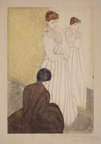 Prøvningen af Mary Cassatt
