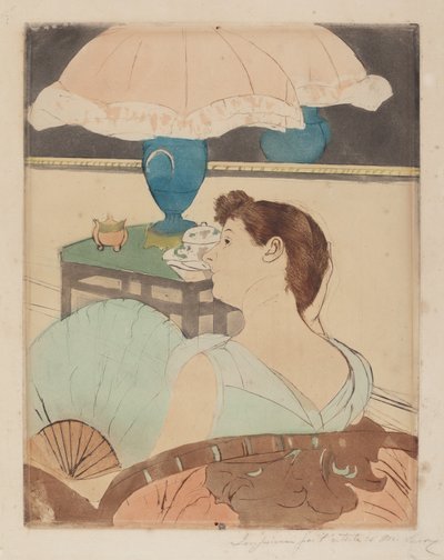 Lampen af Mary Cassatt