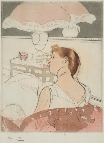 Lampen af Mary Cassatt