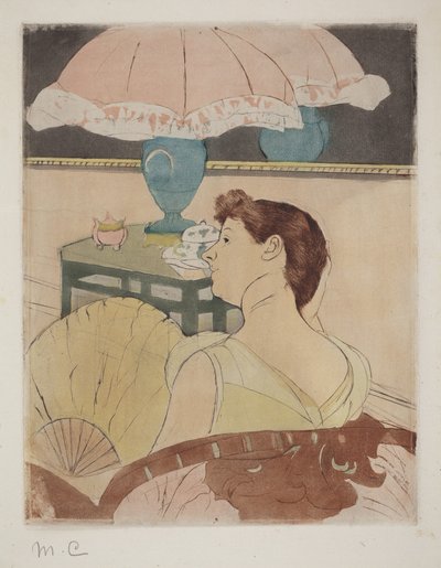 Lampen af Mary Cassatt