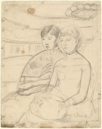 The Loge [recto] af Mary Cassatt