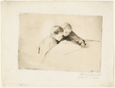 Kortet af Mary Cassatt