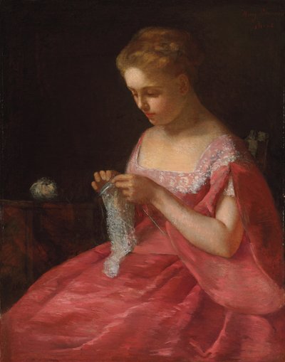 Den unge brud, ca. 1866-67 af Mary Cassatt