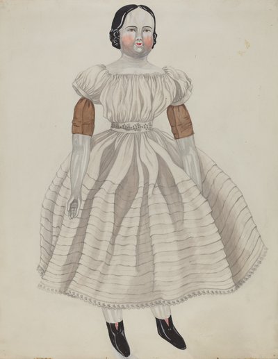 Doll - Ann Blairs, c. 1936. af Mary E Humes