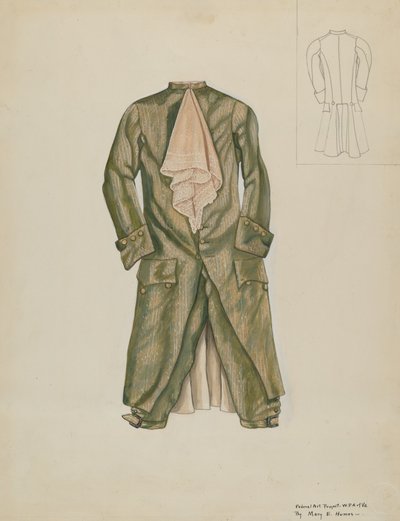 Mandsdragt, ca. 1937. af Mary E Humes